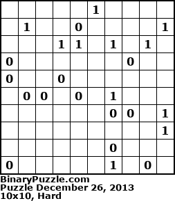 Binary Puzzle