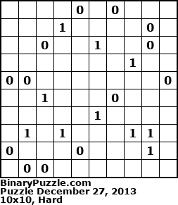 Binary Puzzle