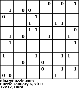 Binary Puzzle