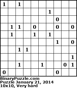 Binary Puzzle