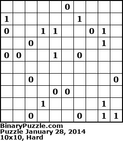 Binary Puzzle