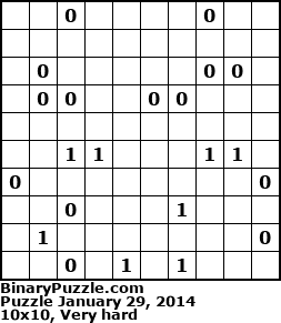 Binary Puzzle