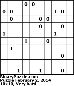 Binary Puzzle