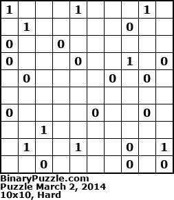 Binary Puzzle