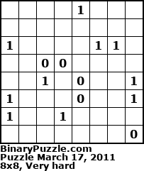 Binary Puzzle