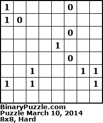 Binary Puzzle
