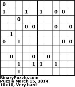 Binary Puzzle
