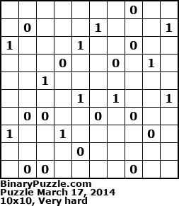 Binary Puzzle
