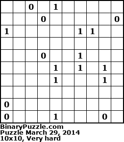 Binary Puzzle