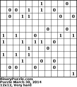 Binary Puzzle