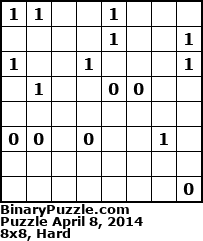 Binary Puzzle