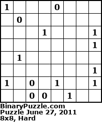 Binary Puzzle