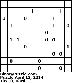 Binary Puzzle
