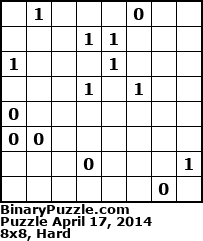 Binary Puzzle