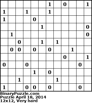 Binary Puzzle