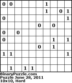 Binary Puzzle