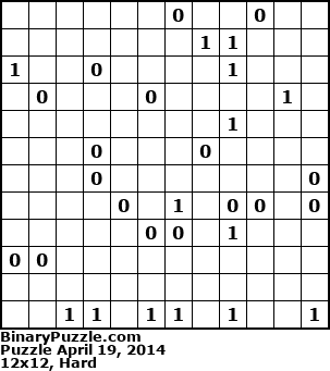 Binary Puzzle