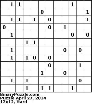 Binary Puzzle