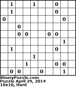 Binary Puzzle