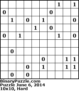 Binary Puzzle