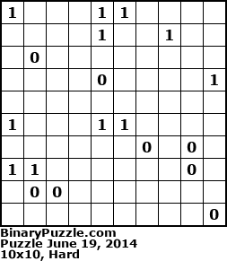 Binary Puzzle