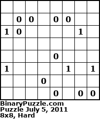 Binary Puzzle