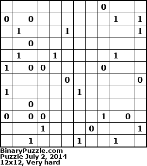 Binary Puzzle