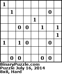 Binary Puzzle