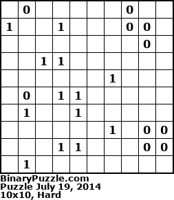 Binary Puzzle