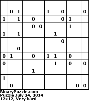 Binary Puzzle