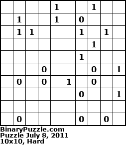 Binary Puzzle