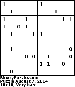 Binary Puzzle