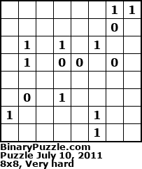 Binary Puzzle