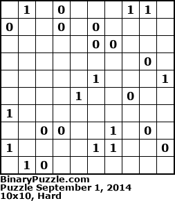 Binary Puzzle