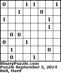 Binary Puzzle