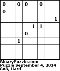 Binary Puzzle