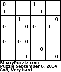 Binary Puzzle