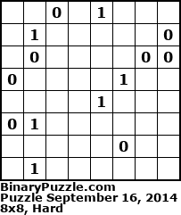 Binary Puzzle