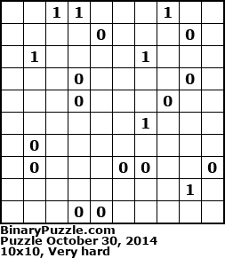 Binary Puzzle
