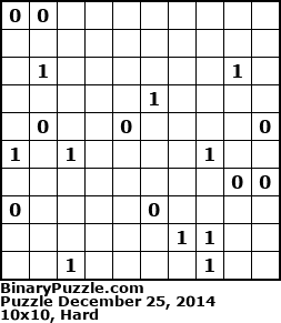 Binary Puzzle