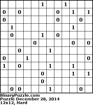 Binary Puzzle