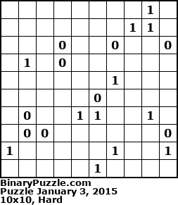 Binary Puzzle