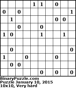 Binary Puzzle