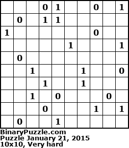 Binary Puzzle