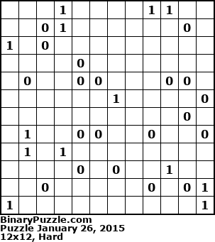 Binary Puzzle