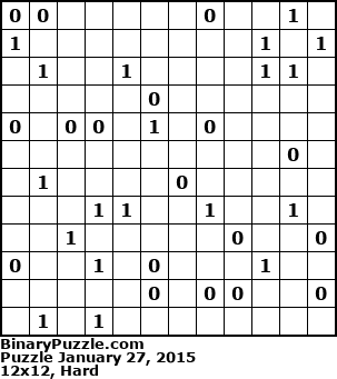 Binary Puzzle
