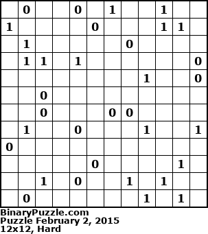 Binary Puzzle
