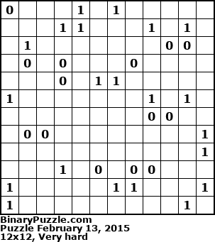Binary Puzzle
