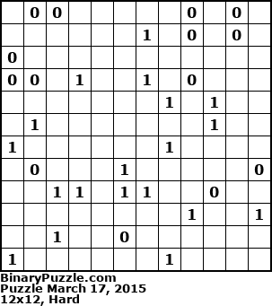 Binary Puzzle