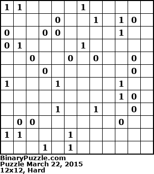 Binary Puzzle
